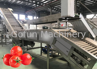 380V macchina di lavorazione della pasta di pomodoro completamente automatica risparmio d'acqua per fabbrica